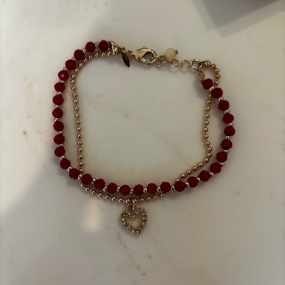 Avon double layer heart bracelet - Picture 2 of 3